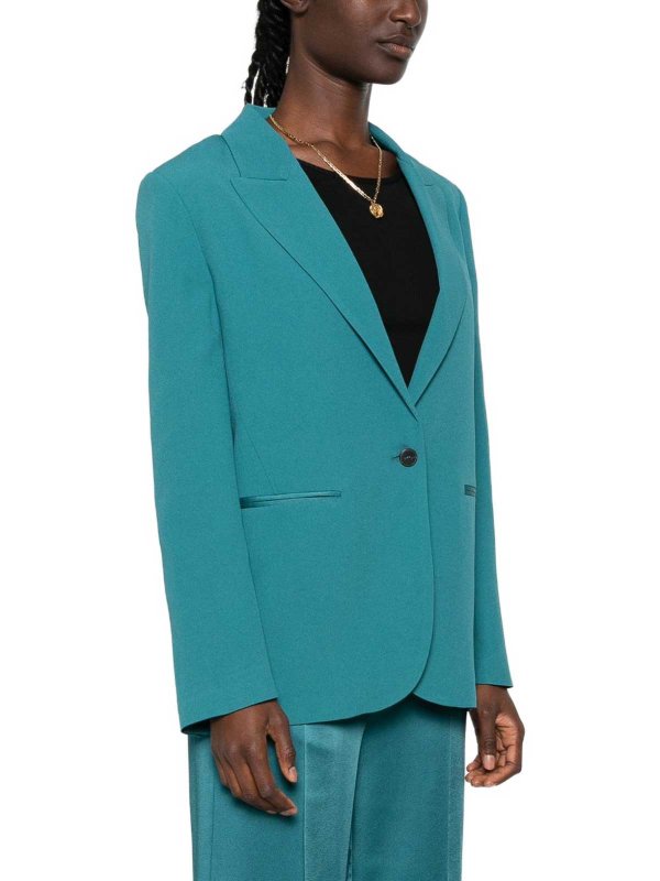 The Best Shops FORTE FORTE: blazers - Single-Breasted Blazer Jacket