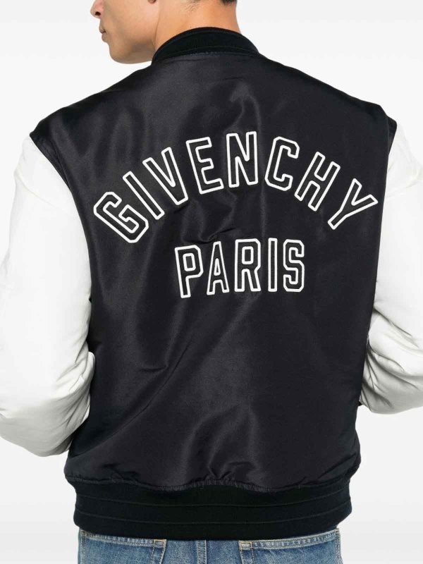 GIVENCHY buy online ボンバージャケット - ダークブルー