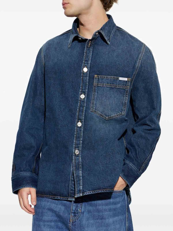 GIVENCHY: シャツ online - シャツ - ダークブルー