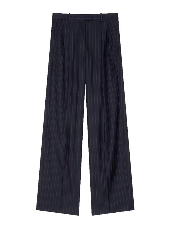 GIVENCHY: casual trousers - Wool Double-Pleat Trousers