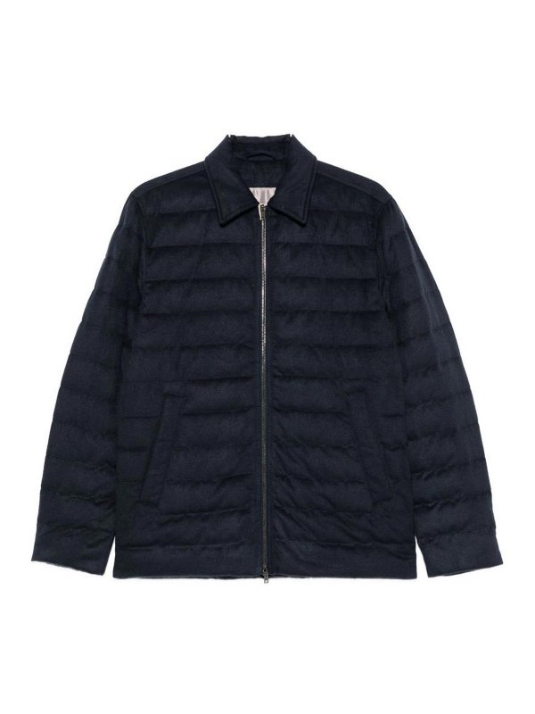 HERNO: casual jackets - Zipped Nylon Jacket