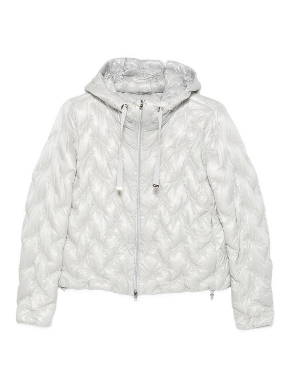 HERNO: padded jackets - Quilted Short Down Jacket