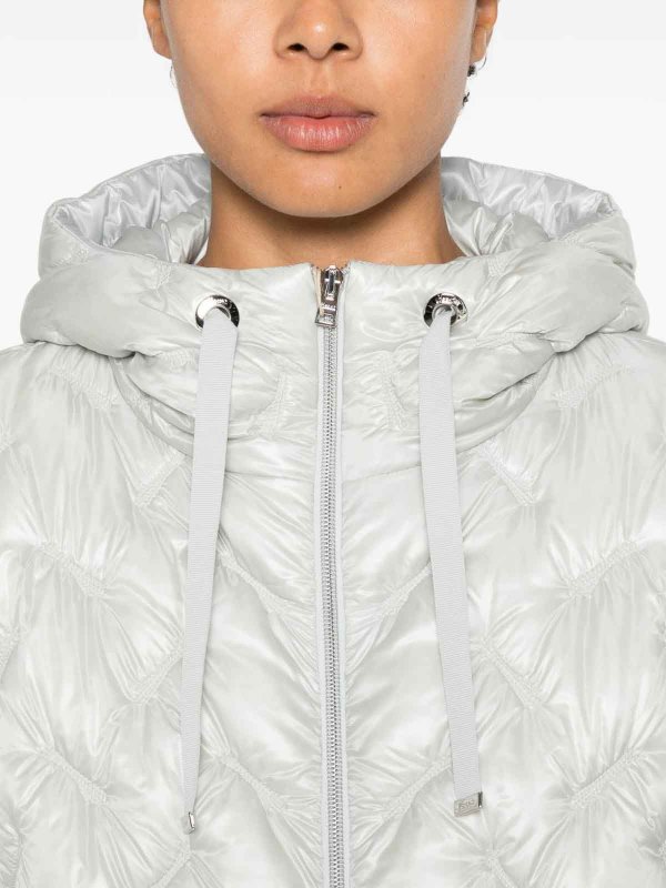 HERNO: padded jackets online - Quilted Short Down Jacket