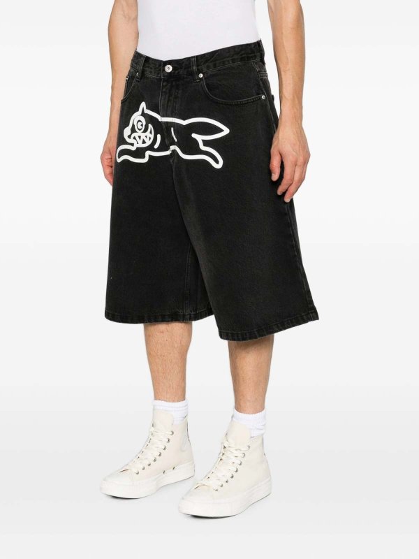 The Best Shops ICECREAM: Shorts - Short - Noir