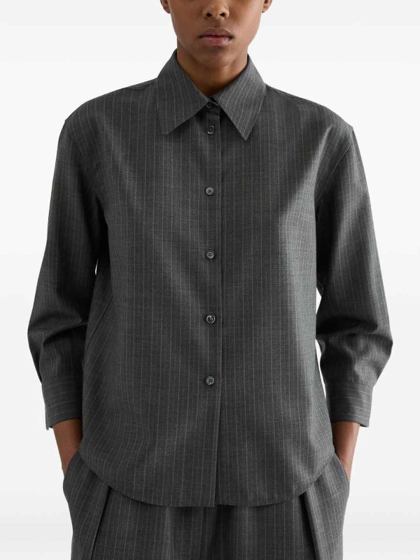 JIL SANDER: シャツ online - シャツ - グレー