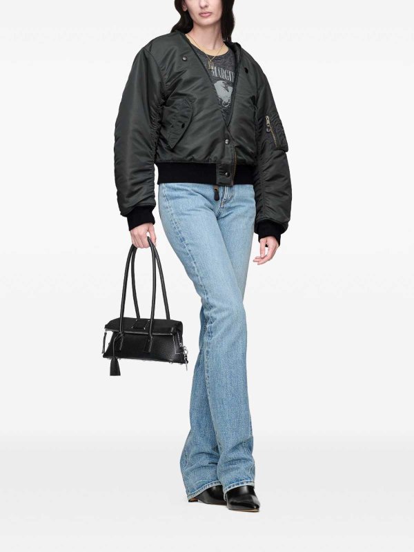 Maison Margiela: ボンバージャケット online - ボンバージャケット - ダークグリーン