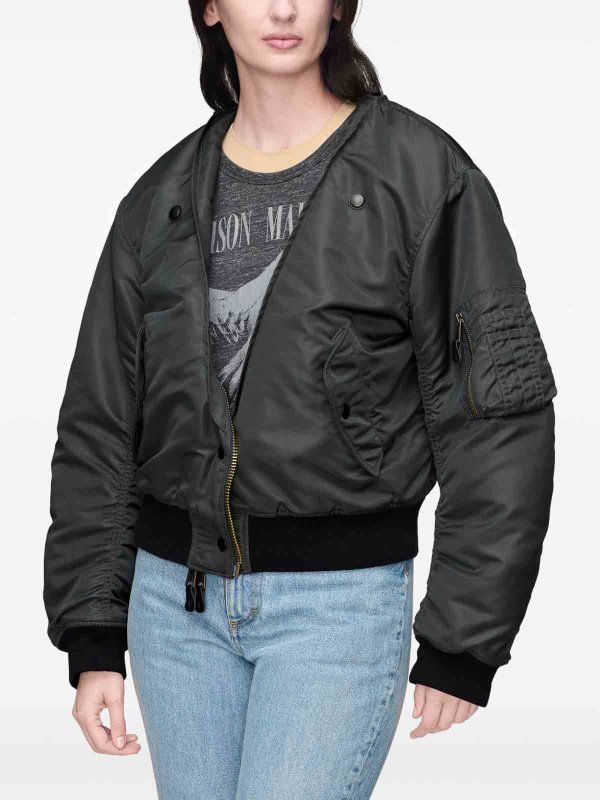ボンバージャケット - ダークグリーン shop online: Maison Margiela