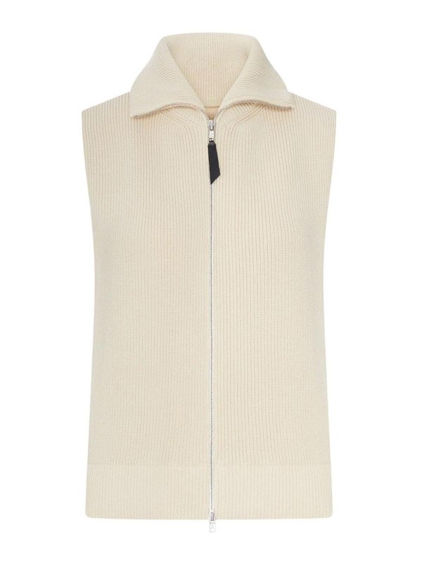 Maison Margiela: Chalecos - Chaleco - Beis Claro