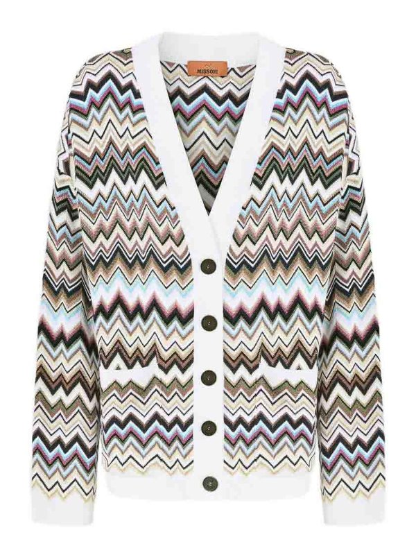 MISSONI: cardigans - Wool Blend Cardigan
