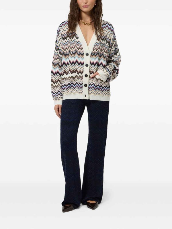 MISSONI: cardigans online - Wool Blend Cardigan