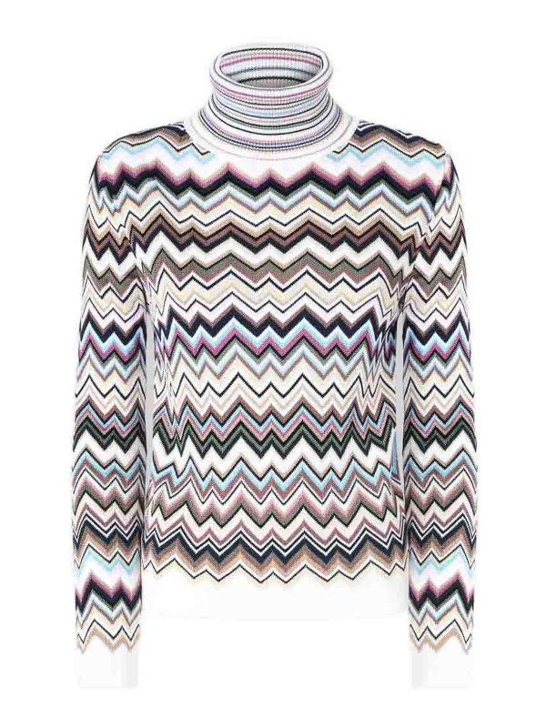 MISSONI: タートルネック - タートルネック/ポロネック - ダークブルー