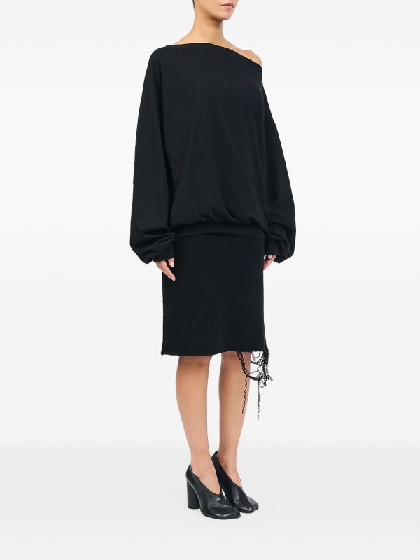The Best Shops MM6 MAISON MARGIELA: トップス＆タンクトップ - トップ/タンクトップ - 黒