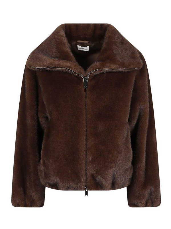 P.A.R.O.S.H.: Fur & Shearling Coats - Fur