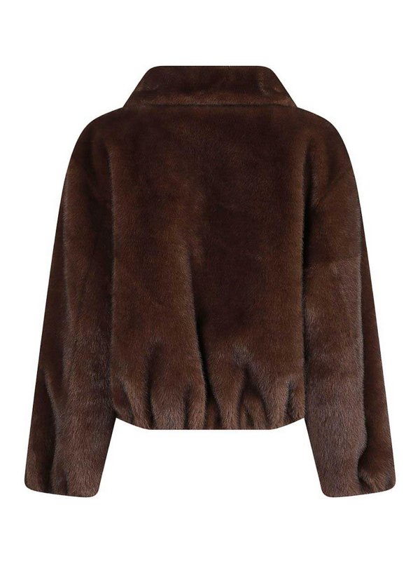 P.A.R.O.S.H.: Fur & Shearling Coats online - Fur