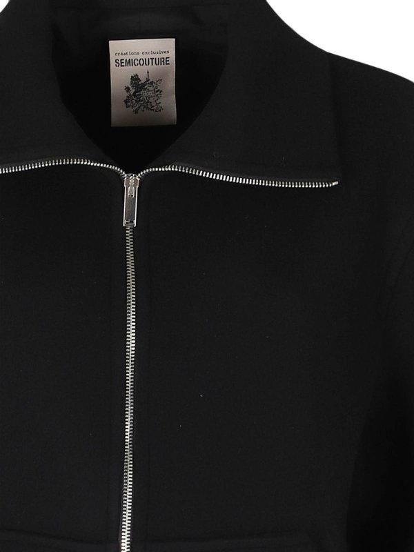 The Best Shops Semicouture: ニーレングスコート - 膝丈コート - 黒