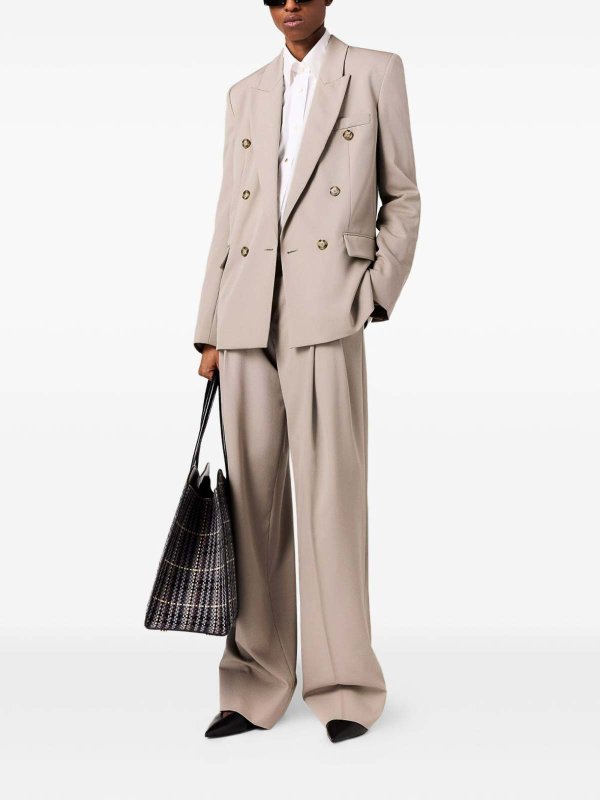 The Best Shops STELLA McCARTNEY: カジュアルトラウザー - カジュアルパンツ - グレー