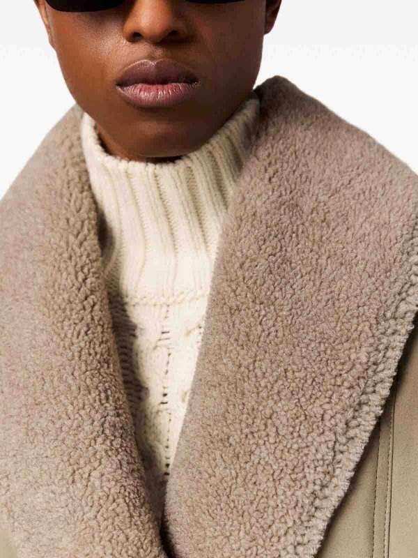STELLA McCARTNEY buy online レザージャケット - ベージュ