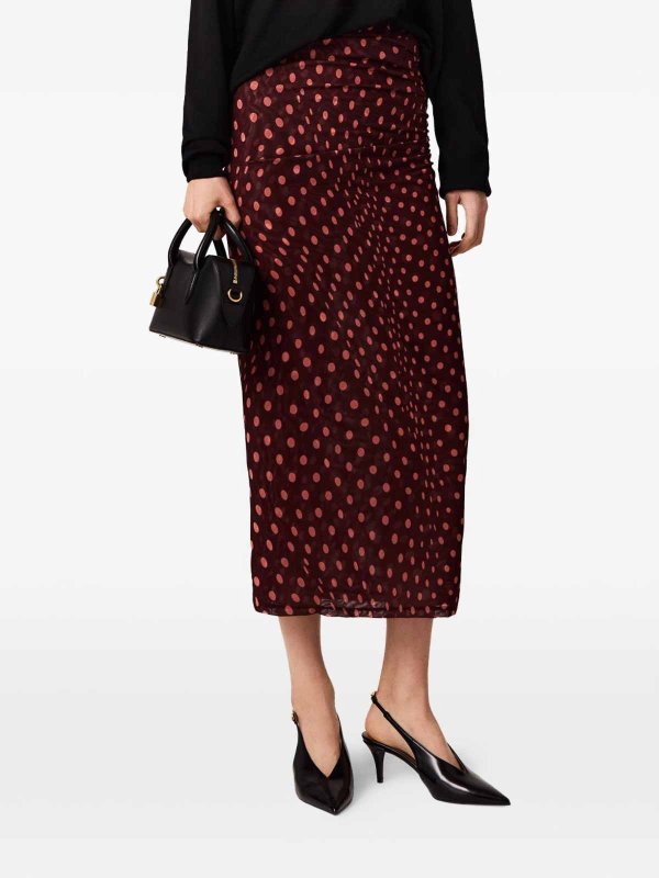The Best Shops STELLA McCARTNEY: ロングシャツ - ロングスカート - ボルドー