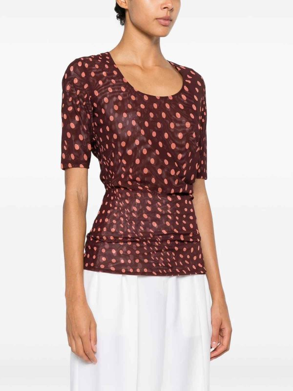The Best Shops STELLA McCARTNEY: トップス＆タンクトップ - トップ/タンクトップ - ボルドー