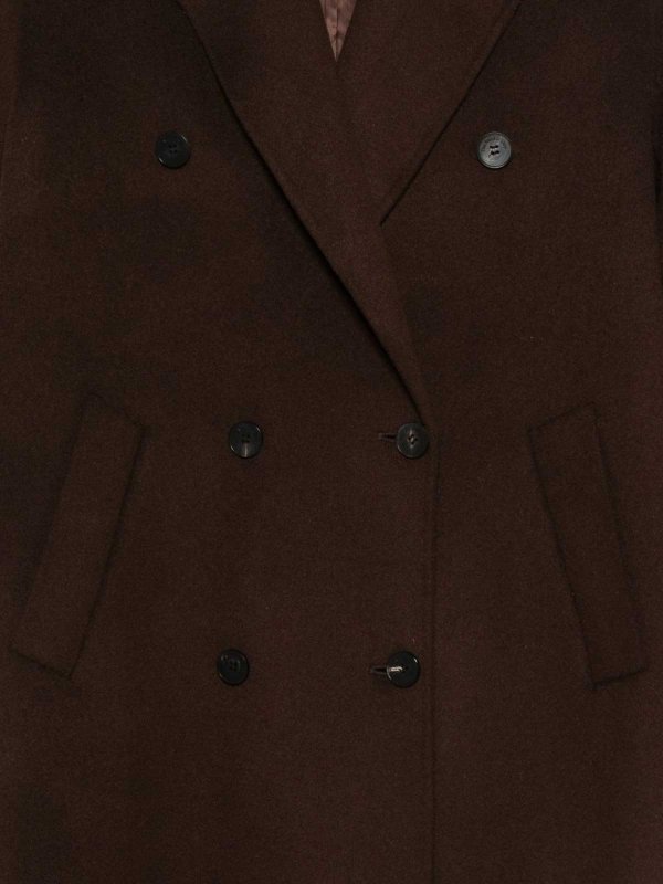 THE FRANKIE SHOP: ニーレングスコート online - 膝丈コート - ブラウン