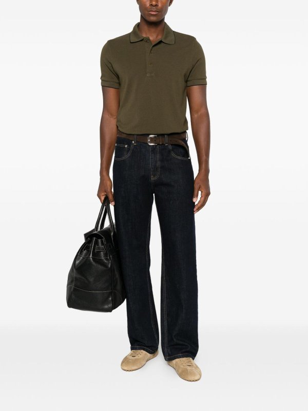 ポロシャツ - 緑 shop online: TOM FORD