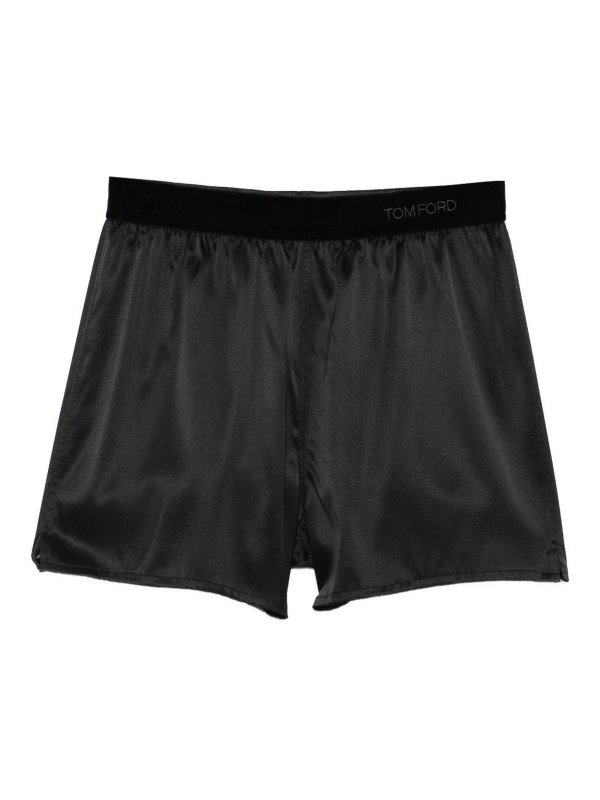TOM FORD: トラウザーショーツ - ショートパンツ - 黒