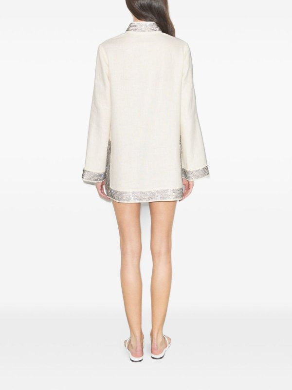 チュニック - クリーム shop online: TORY BURCH