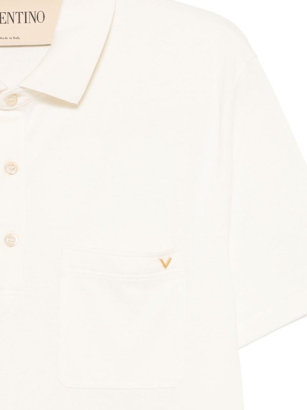 The Best Shops VALENTINO: ポロシャツ - ポロシャツ - クリーム