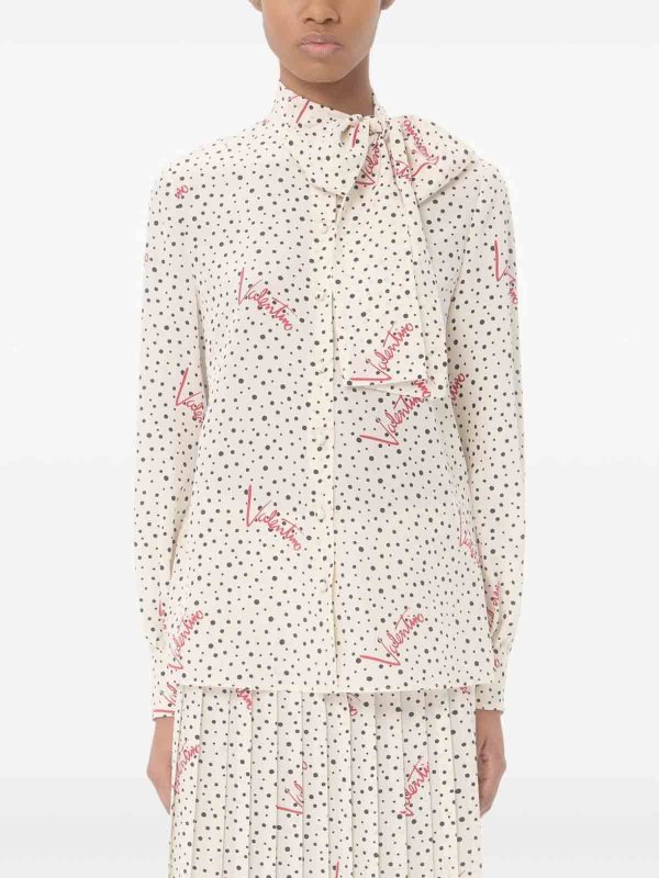 VALENTINO: シャツ online - シャツ - ライトベージュ