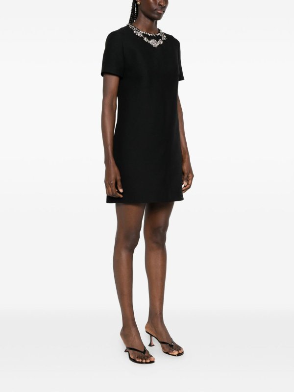 VALENTINO buy online ショートドレス - 黒