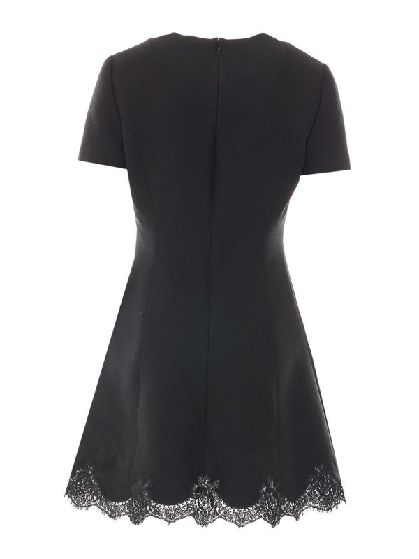 ショートドレス - 黒 shop online: VALENTINO