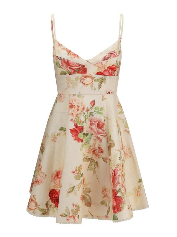 ZIMMERMANN: Robes courtes - Robe Courte - Beige Clair