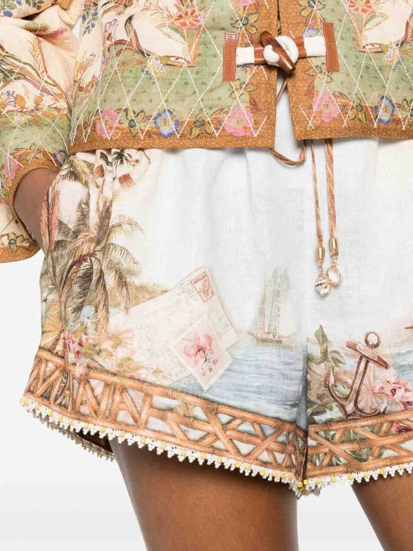 Shorts - Hellblau shop online: ZIMMERMANN