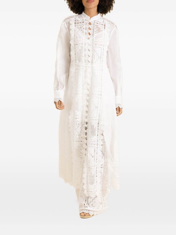 The Best Shops ZIMMERMANN: カジュアルトラウザー - カジュアルパンツ - クリーム