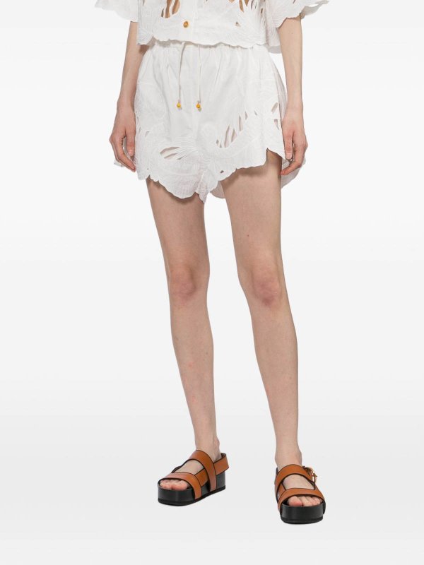 ZIMMERMANN buy online ショートパンツ - クリーム