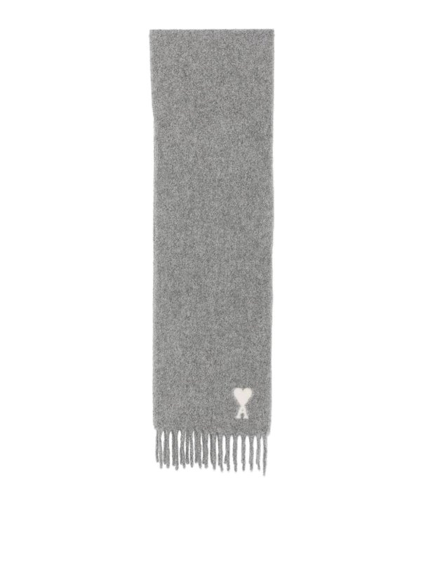 AMI PARIS: Écharpes - Écharpe - Gris