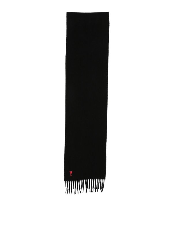 AMI PARIS: Bufandas y pañuelos - Bufanda - Negro