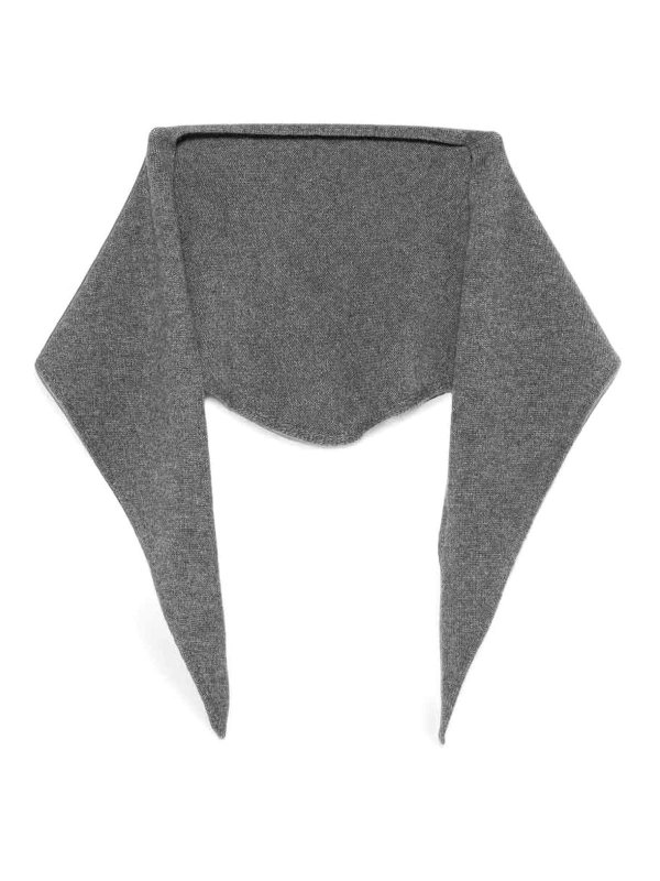 BE YOU: Bufandas y pañuelos - Bufanda - Gris Oscuro