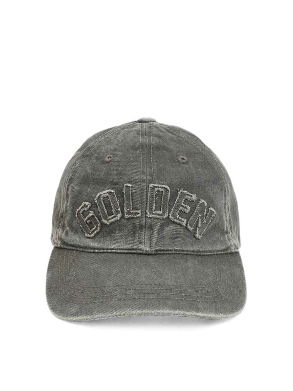 GOLDEN GOOSE: hats & caps - Logo Baseball Cap
