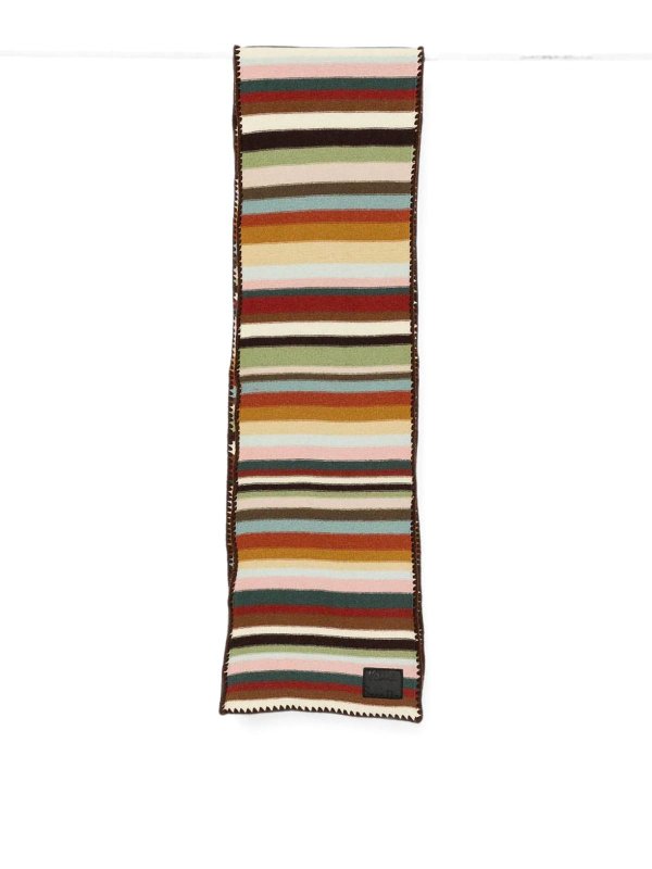 PAUL SMITH: scarves - Wool Striped Scarf