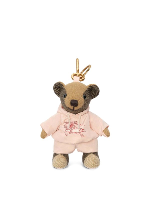 BURBERRY: キーホルダー - キーホルダー - ピンク