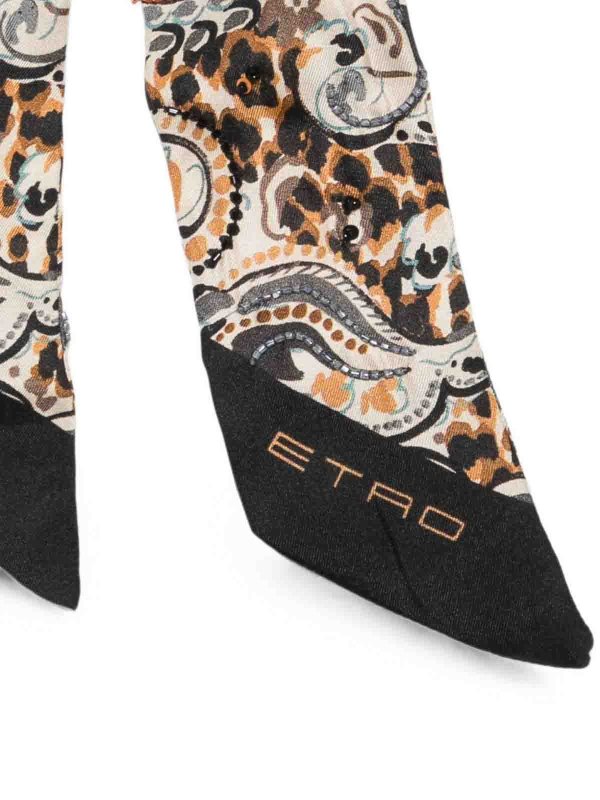The Best Shops ETRO: Écharpes & Châles  - Étole - Noir