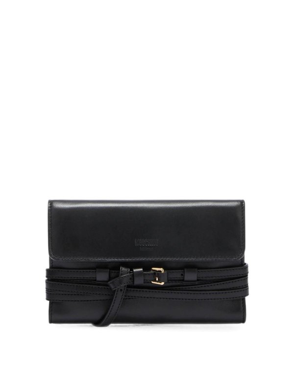 MOSCHINO: 財布＆ポーチ - 財布 - 黒