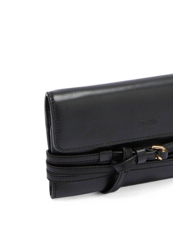 財布 - 黒 shop online: MOSCHINO