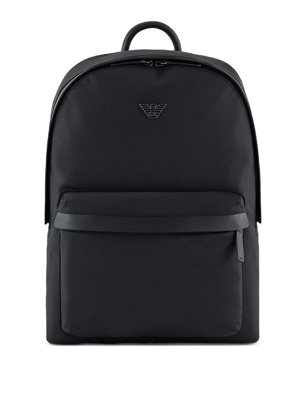 EMPORIO ARMANI: バックパック - バックパック - 黒