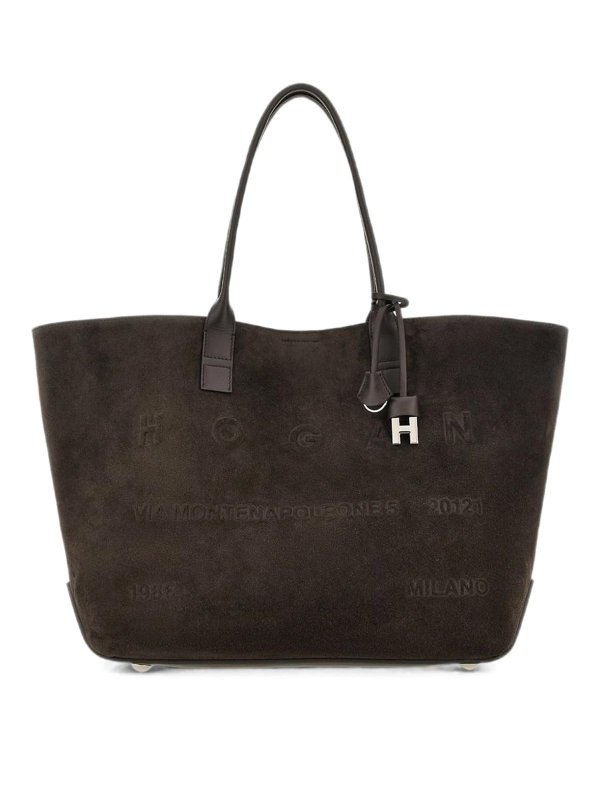 HOGAN: Handtaschen - Shopper - Braun