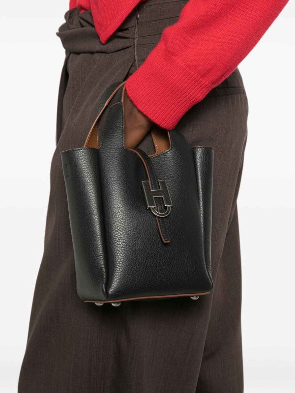 トートバッグ - 黒 shop online: HOGAN