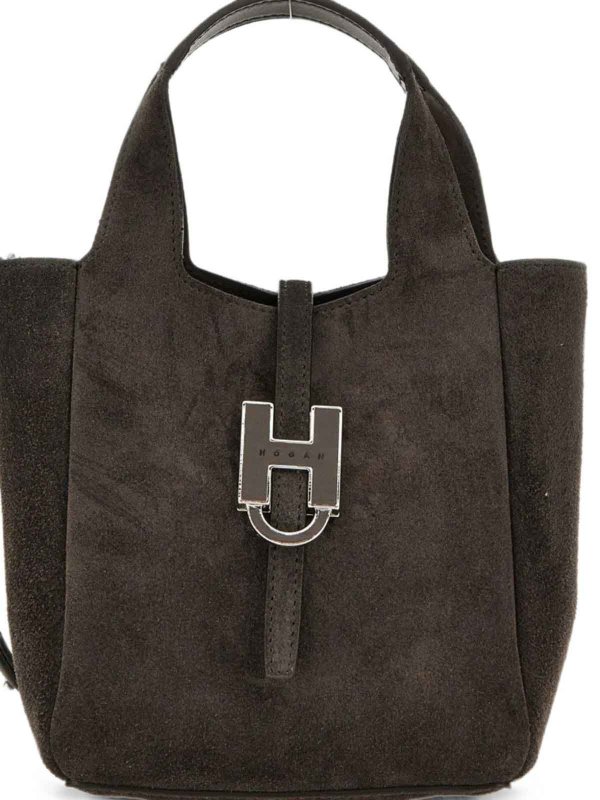 HOGAN: Handtaschen online - Shopper - Braun