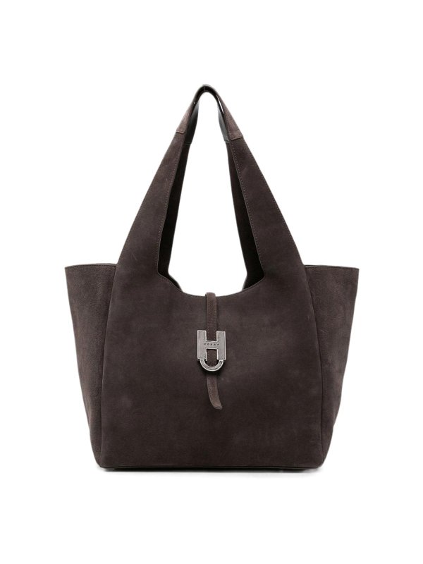 HOGAN: Handtaschen - Shopper - Braun