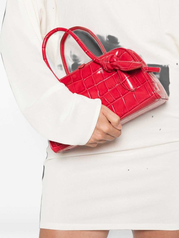 The Best Shops JACQUEMUS: Handtaschen - Shopper - Rot